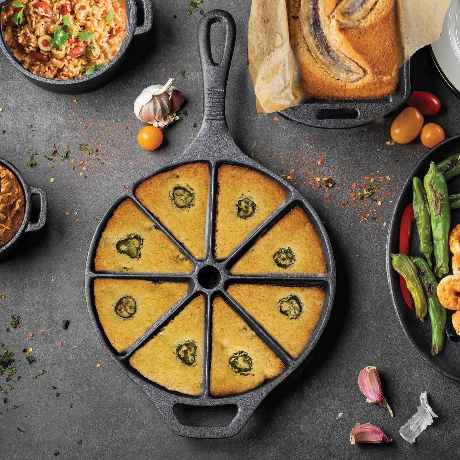 Lodge cast iron cornbread pan best sale