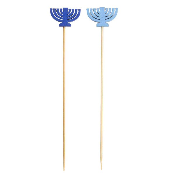 menorah toothpicks