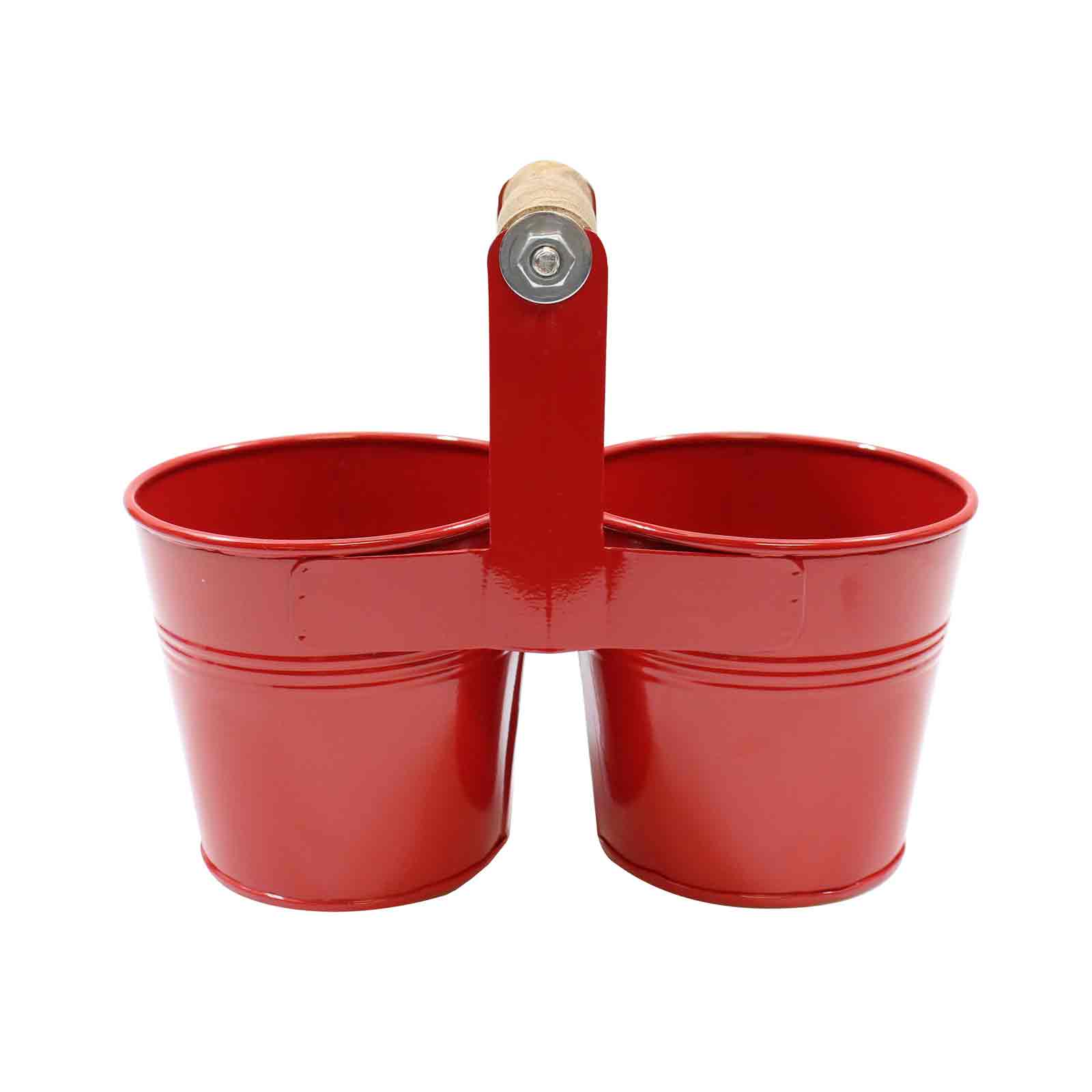 Cutlery Caddy with Handle, Red