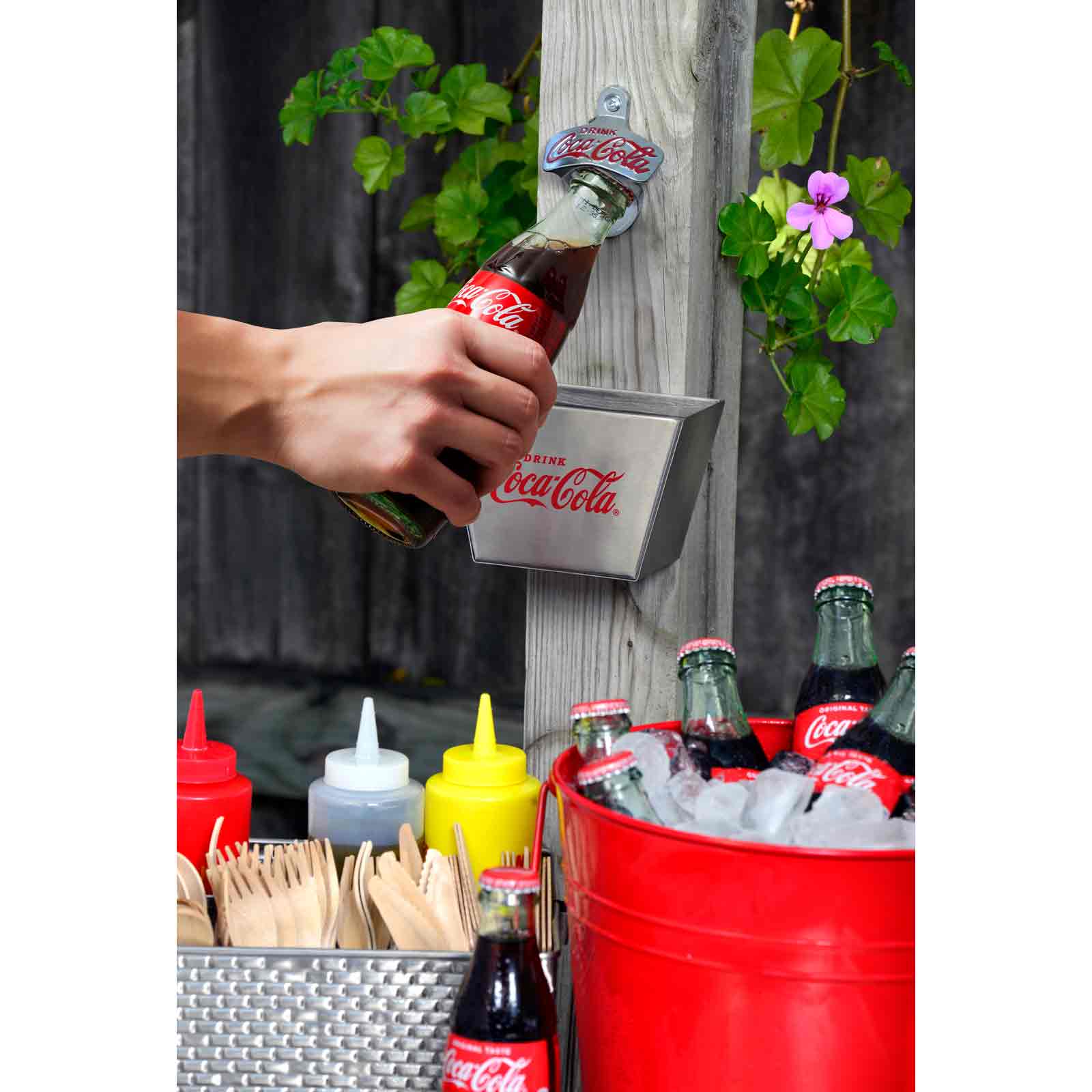 Coca-Cola Wall-Mount Cap Catcher
