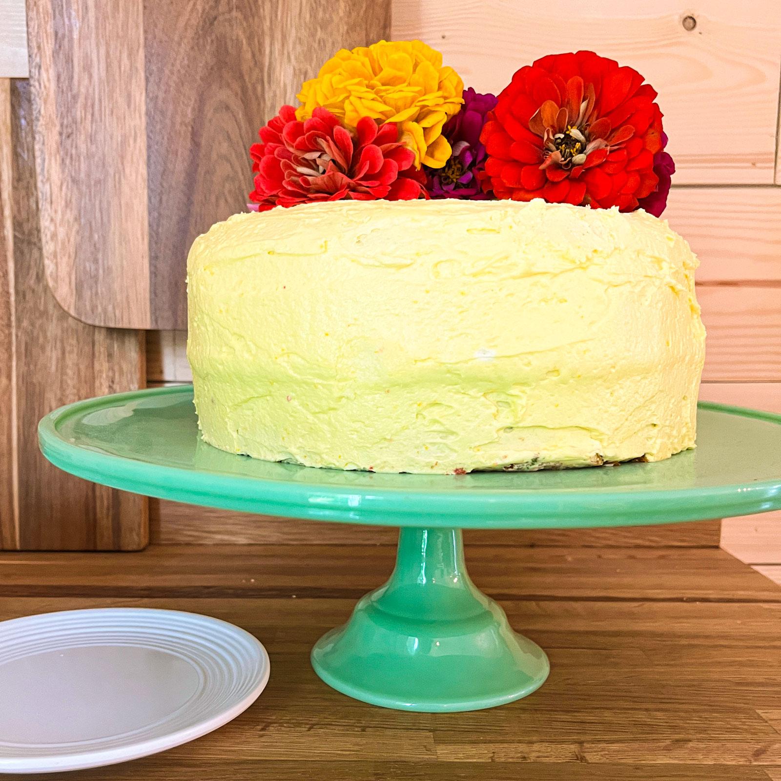 Jadeite Glass Collection Cake Stand